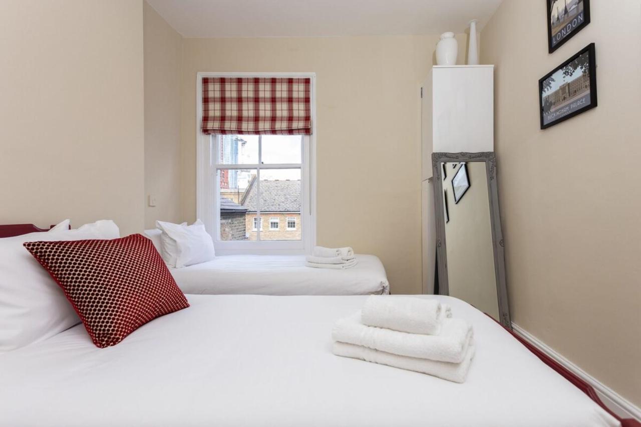 Quaint 2 Bedroom Flat - 9 Minutes Walk To Vauxhall Tube London Luaran gambar